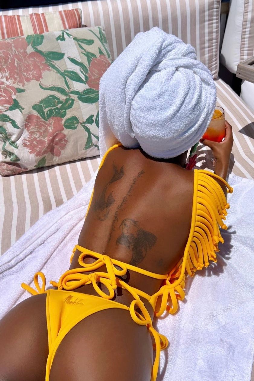 Boni Bikini Bottom UV Resistant Coating Flexible Back Design