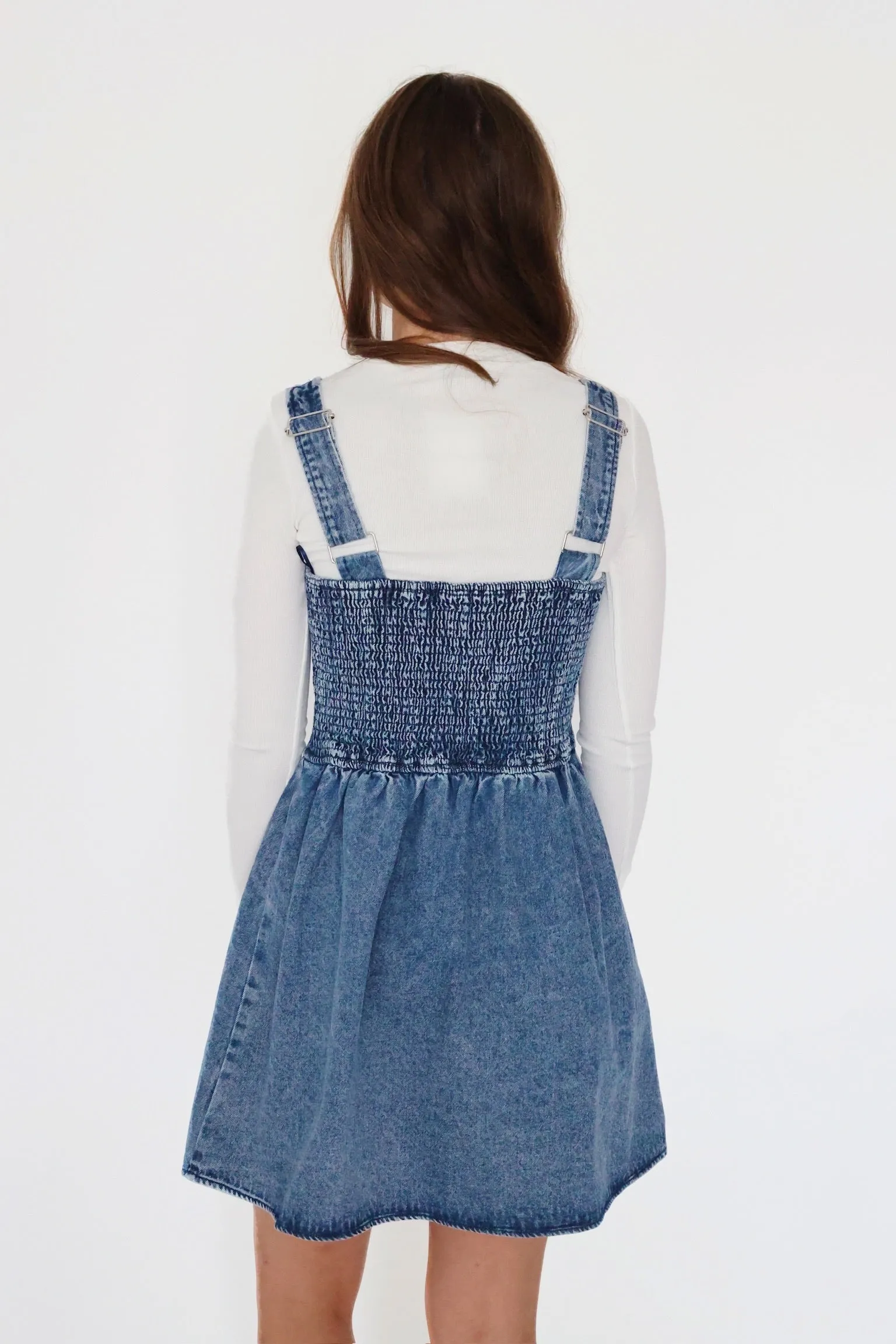 Street Style Work or Casual Rowan Denim Dress