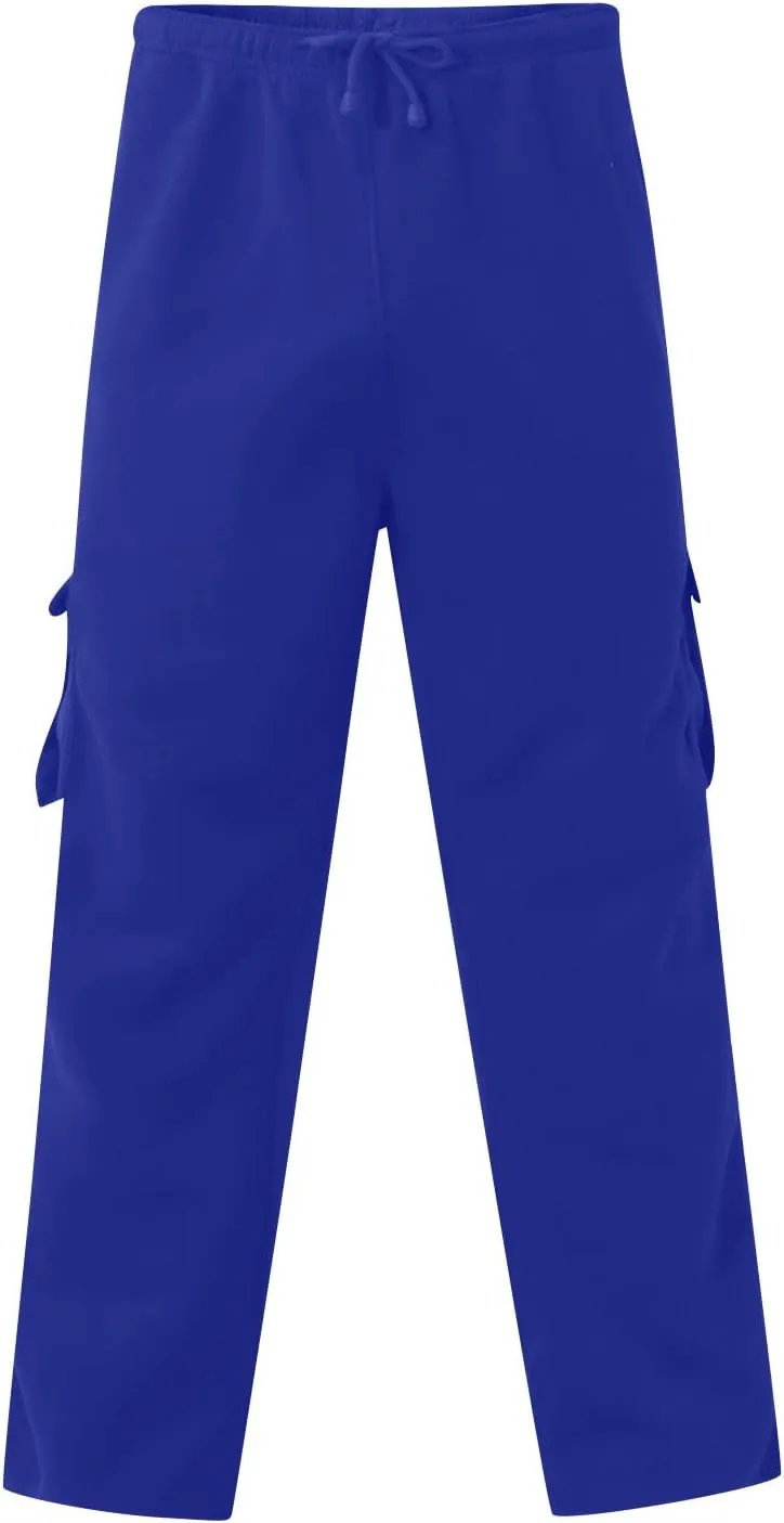 Cargo Pants for Men Baggy Multiple Pockets Pants Casual Elastic Waist Drawstring Cargo Pants Joggers Trousers