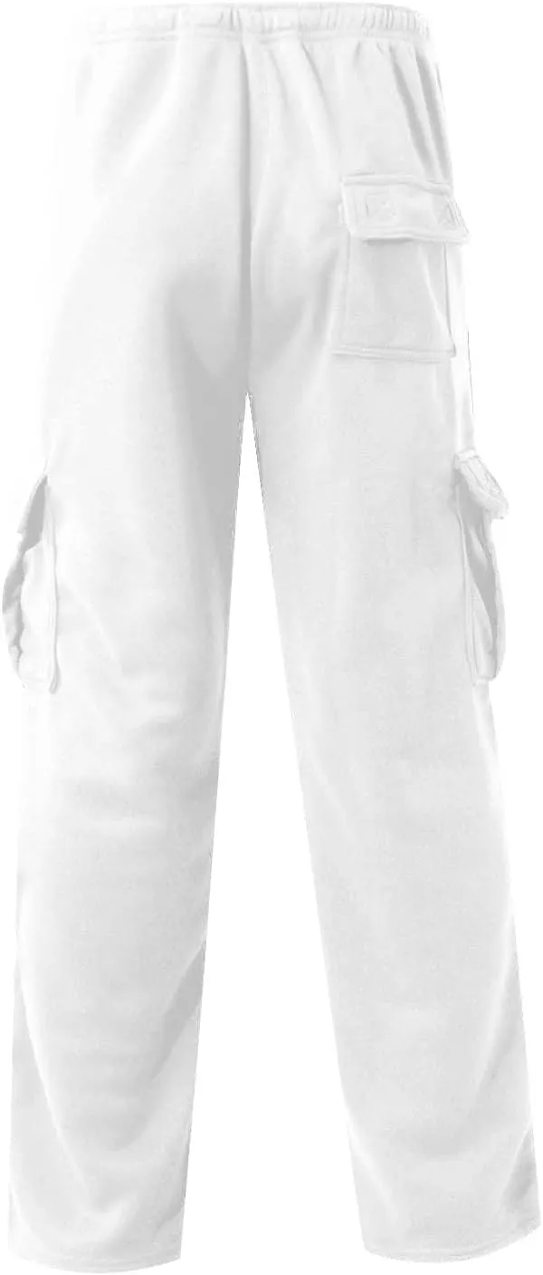 Cargo Pants for Men Baggy Multiple Pockets Pants Casual Elastic Waist Drawstring Cargo Pants Joggers Trousers