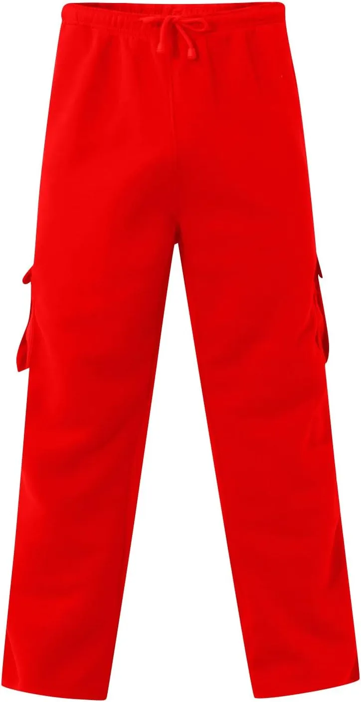Cargo Pants for Men Baggy Multiple Pockets Pants Casual Elastic Waist Drawstring Cargo Pants Joggers Trousers