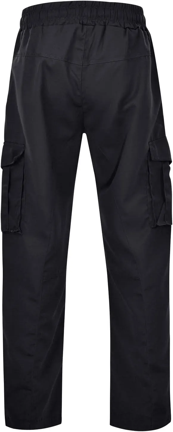 Cargo Pants for Men Relaxed Fit Mens Cargo Pants Casual Fleece Sweatpants with Pockets Big and Tall Pants Cargo Pants