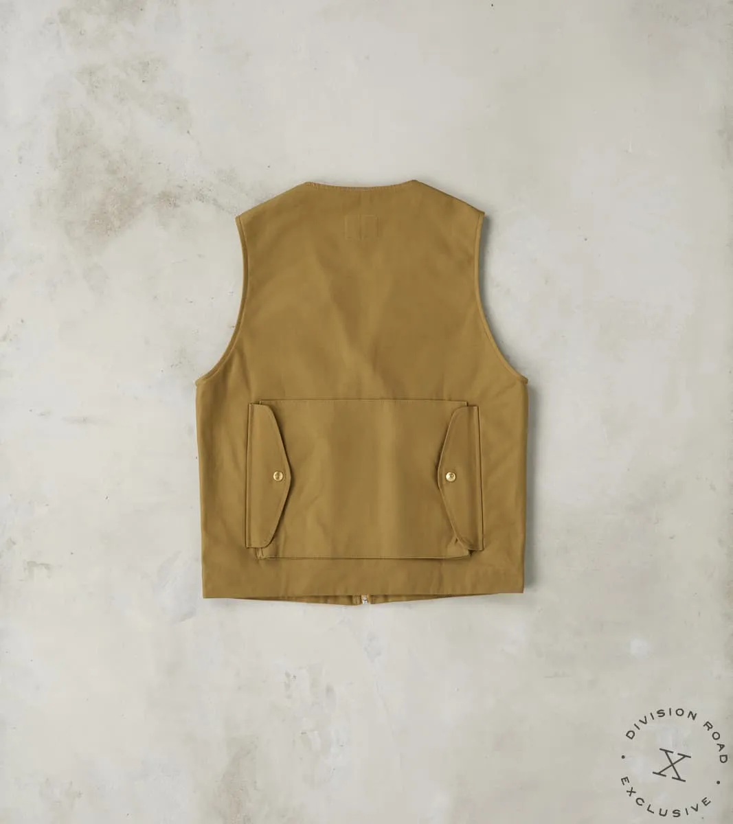 Cargo Vest - Japanese Military Sateen - Fatigue