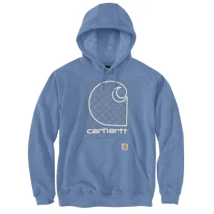 Carhartt 105943 Men's Loose Fit Midweight C Graphic Sweatshirt - X-Large Regular - Skystone