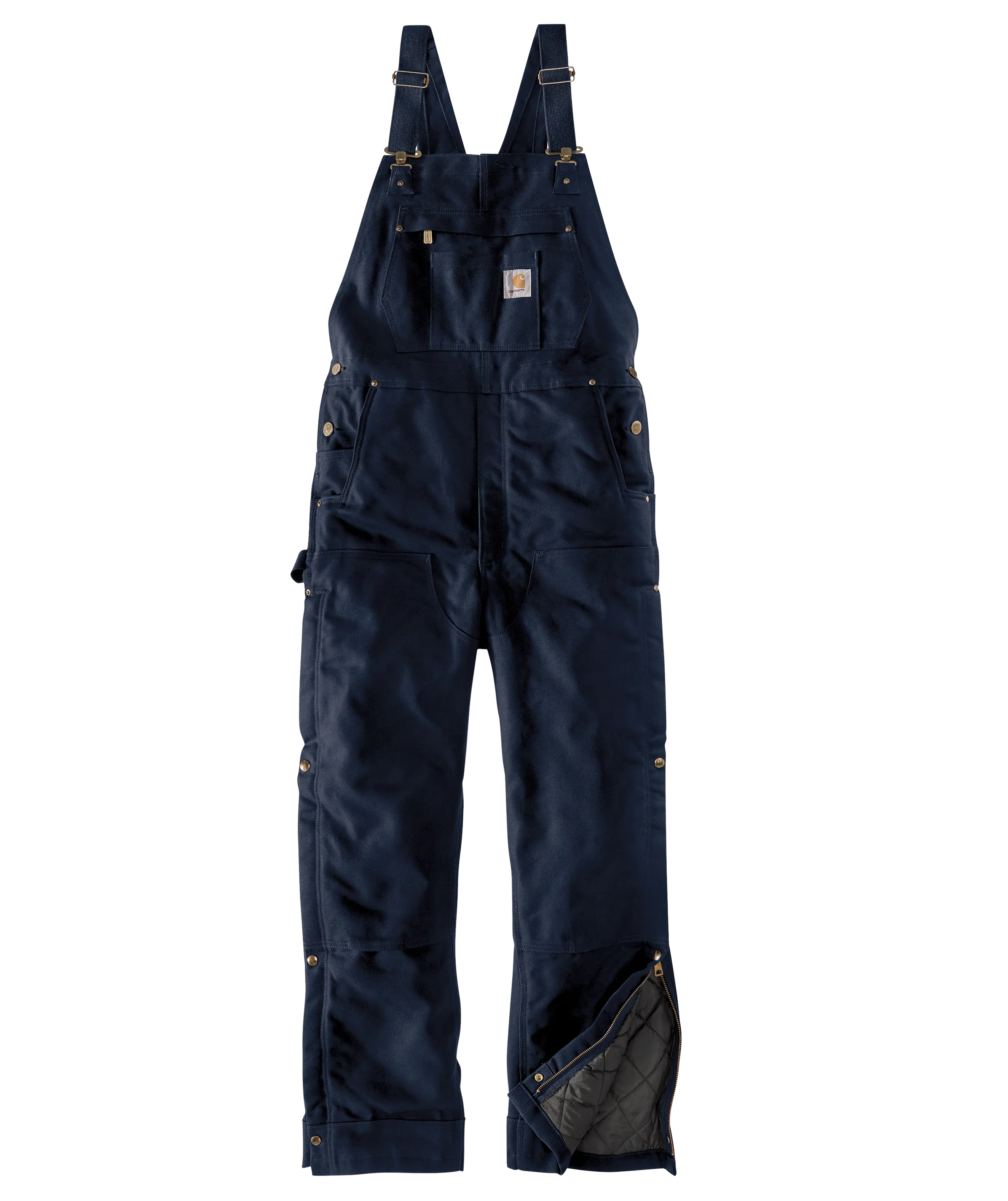 Carhartt Firm Duck Insulated Bib Overalls with Tall Sizes