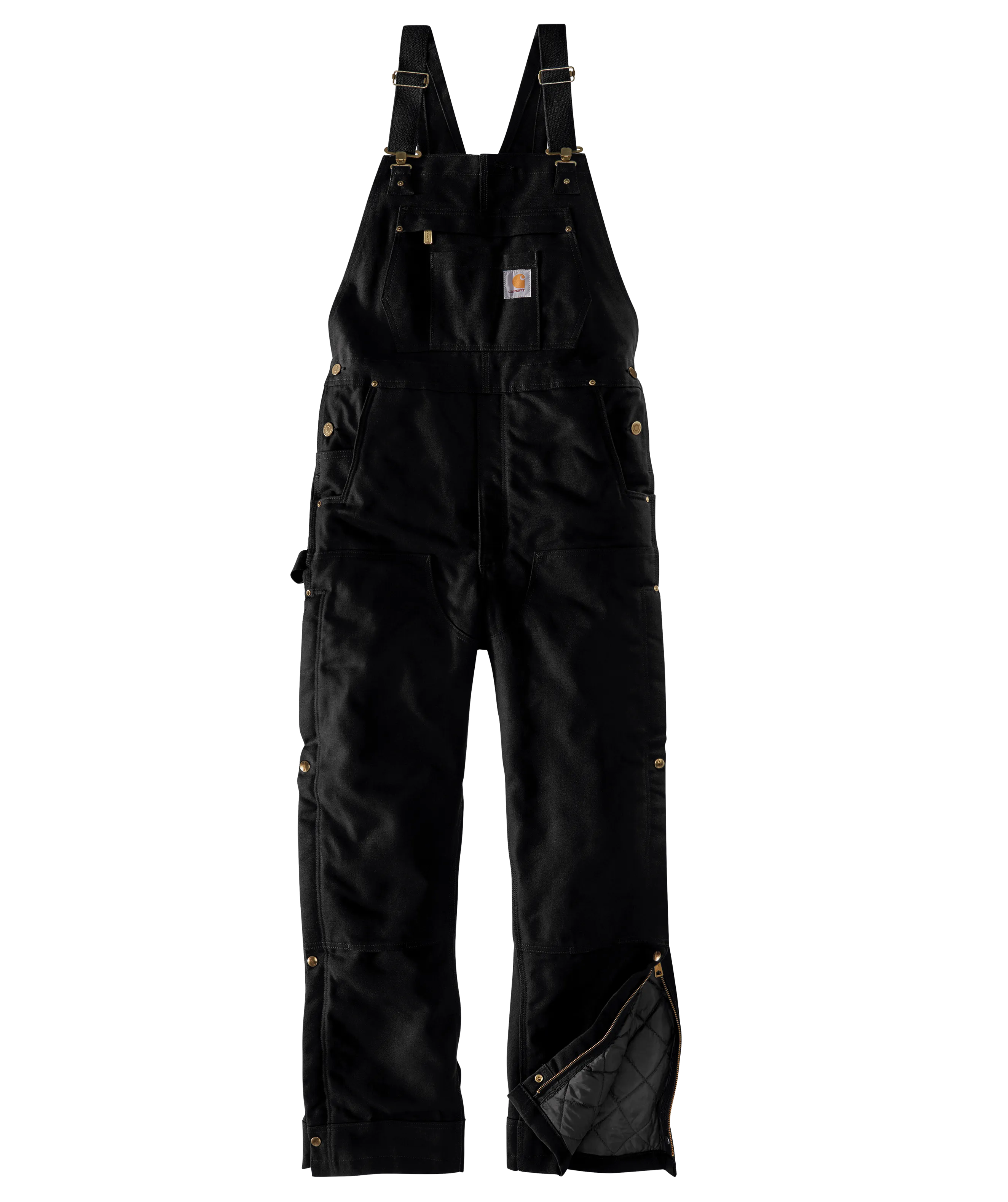 Carhartt Firm Duck Insulated Bib Overalls with Tall Sizes