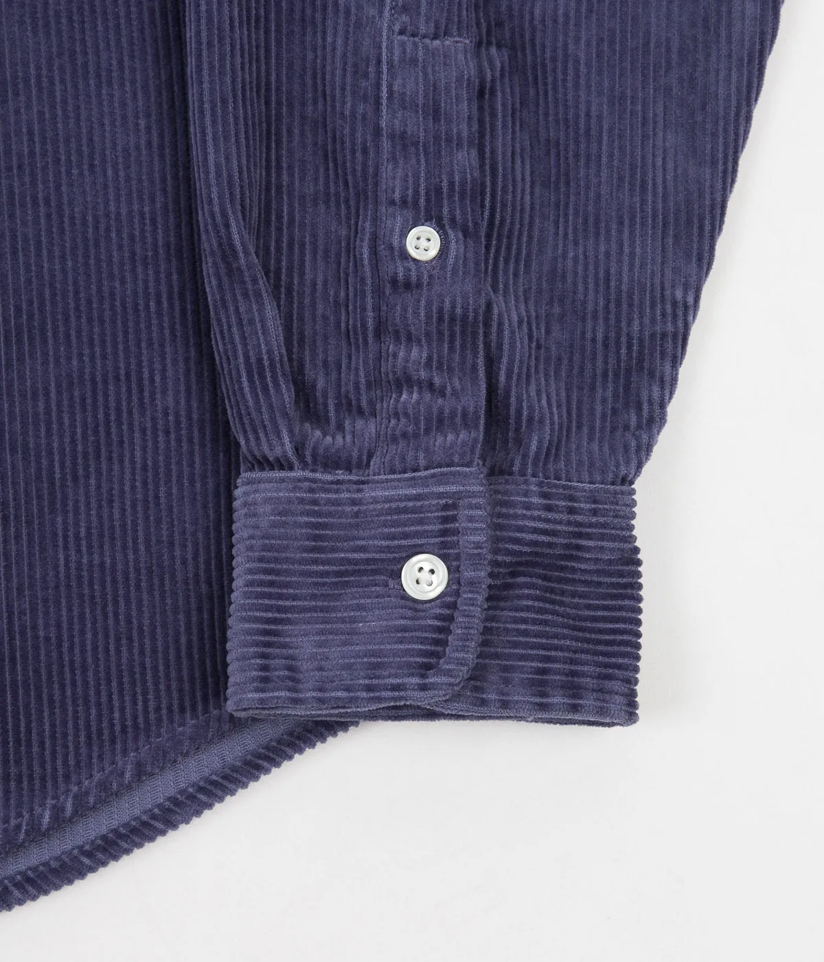 Carhartt Madison Cord Shirt - Cold Viola / Black