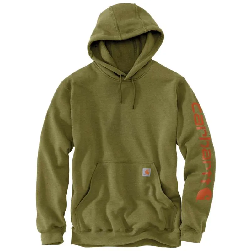 Carhartt Midweight Sleeve Logo Hooded Sweatshirt