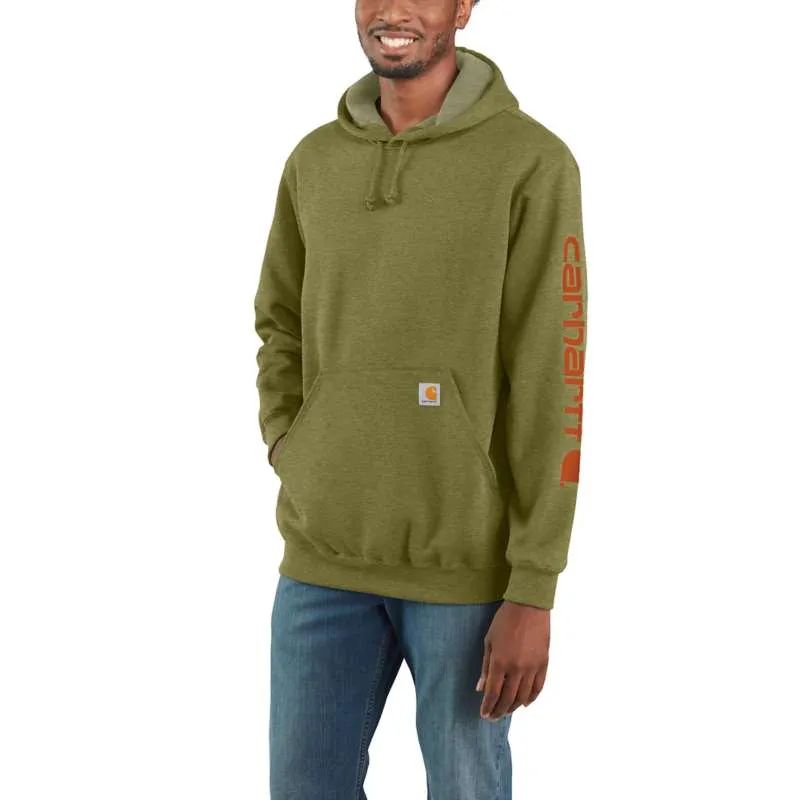 Carhartt Midweight Sleeve Logo Hooded Sweatshirt