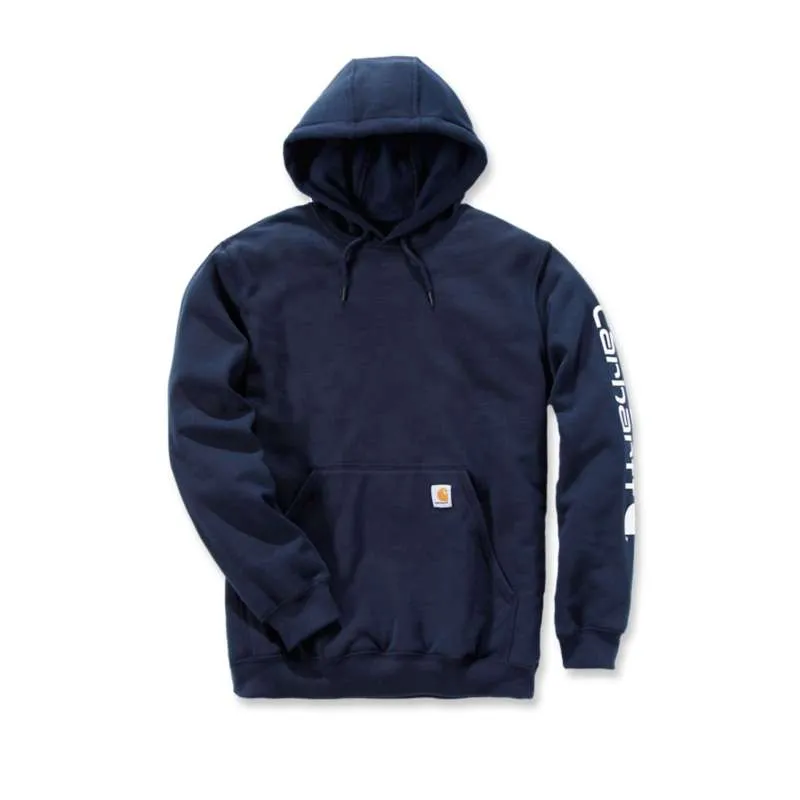 Carhartt Midweight Sleeve Logo Hooded Sweatshirt