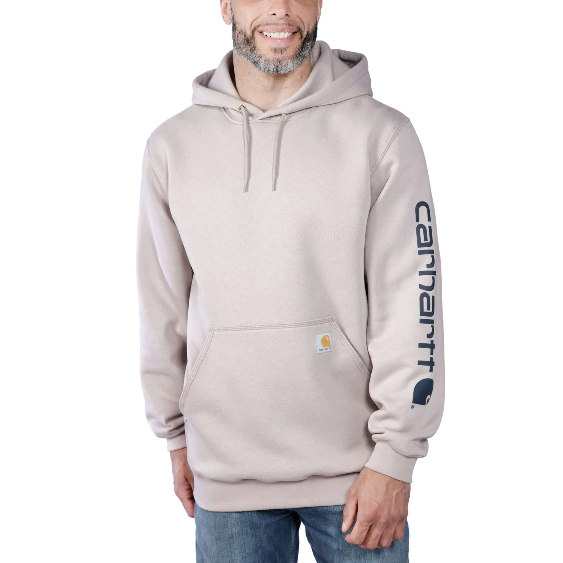 Carhartt Midweight Sleeve Logo Hooded Sweatshirt