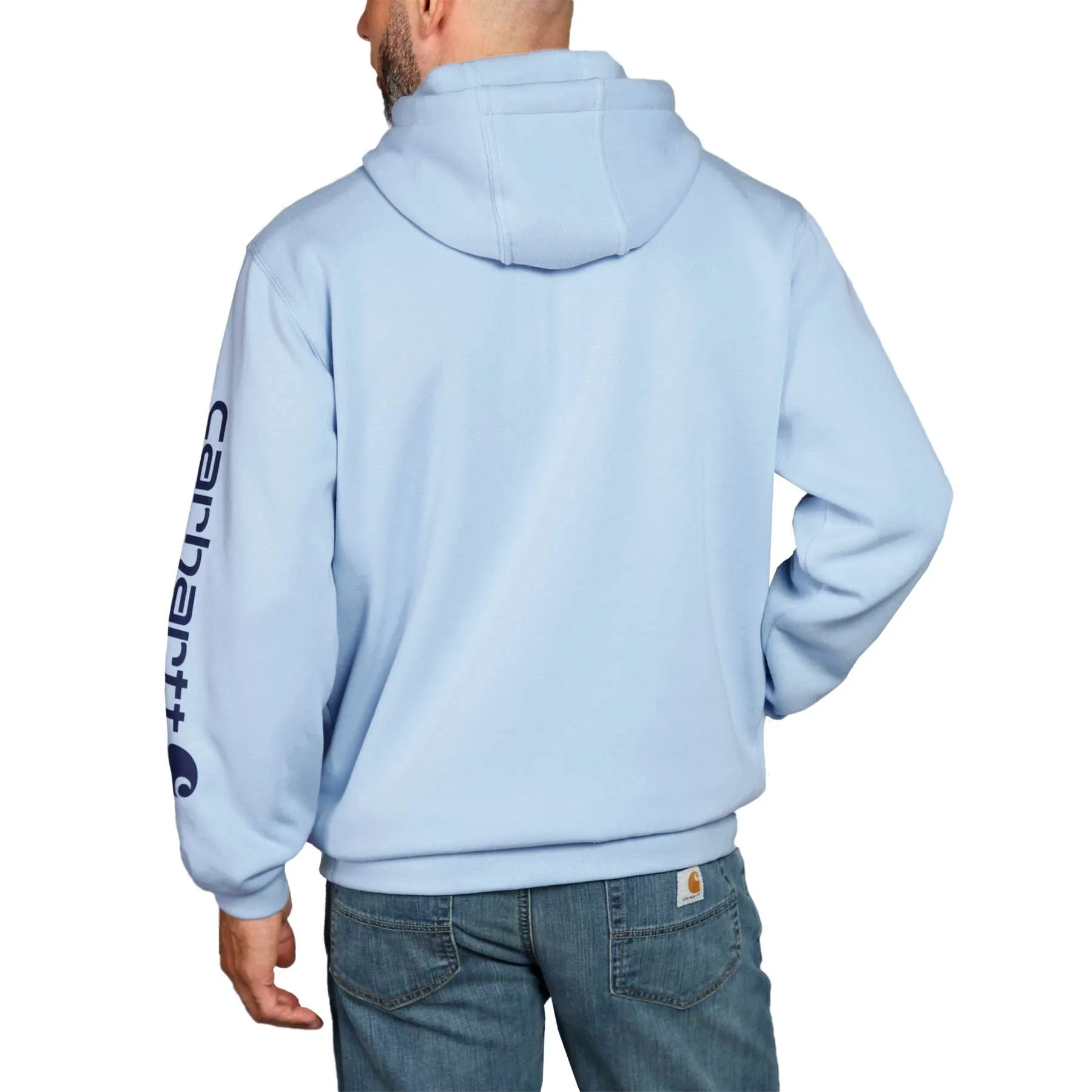 Carhartt Midweight Sleeve Logo Hooded Sweatshirt