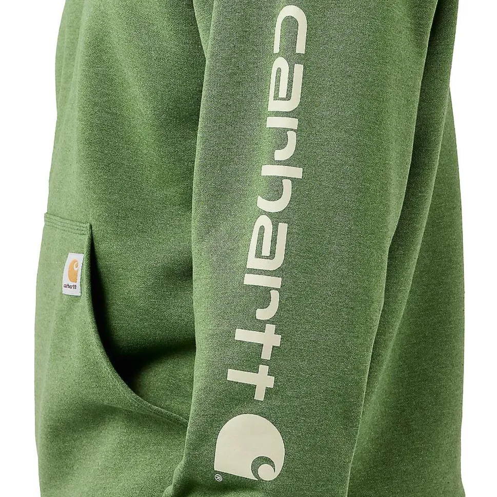 Carhartt Midweight Sleeve Logo Hooded Sweatshirt