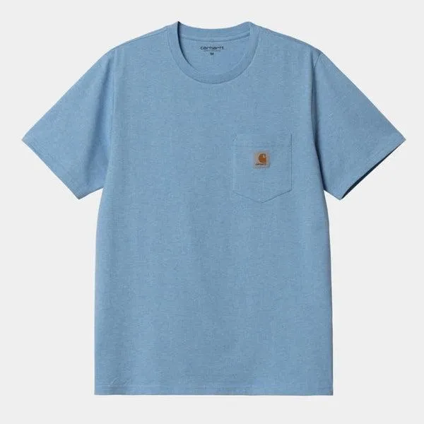 Carhartt WIP S/S Pocket T-Shirt Piscine Heather