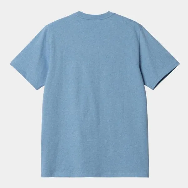 Carhartt WIP S/S Pocket T-Shirt Piscine Heather