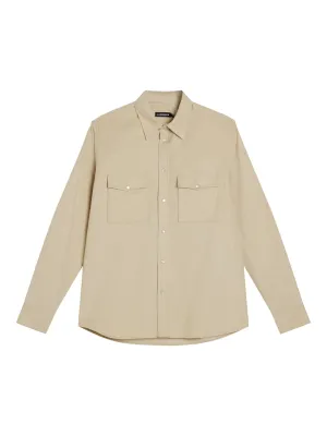 Carlos Reg Cord Shirt / Oyster Gray
