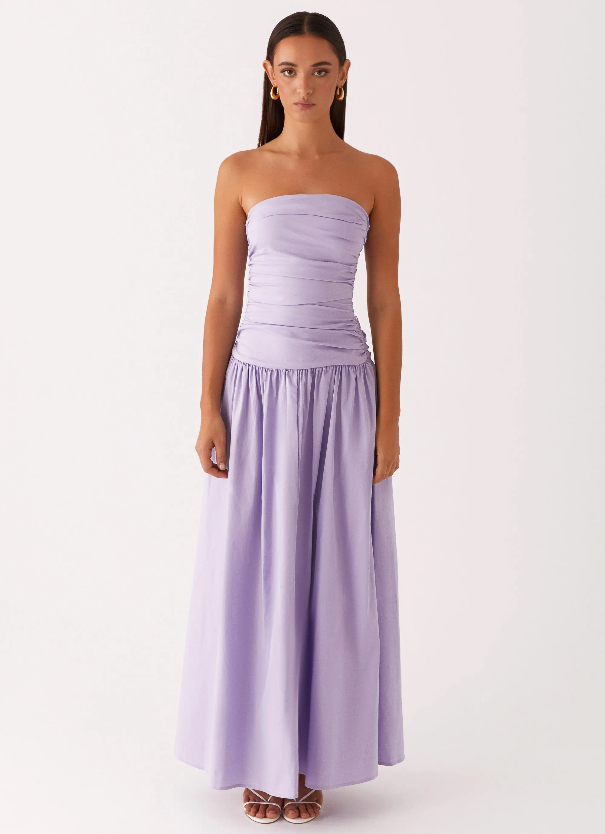 Carmel Maxi Dress - Lavender Machine-washable