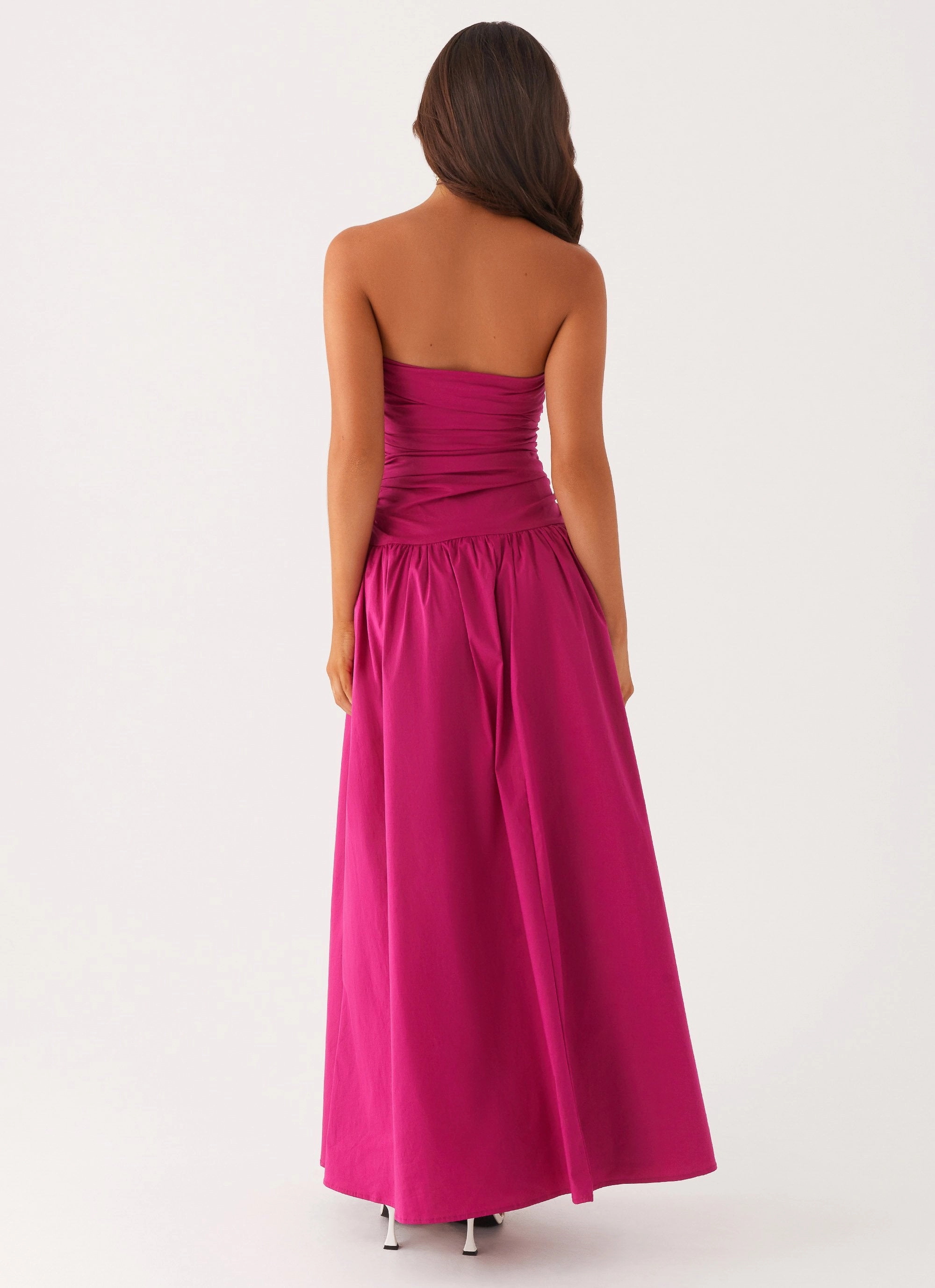 Carmel Maxi Dress - Fuchsia Modern Comfort Light and Breezy