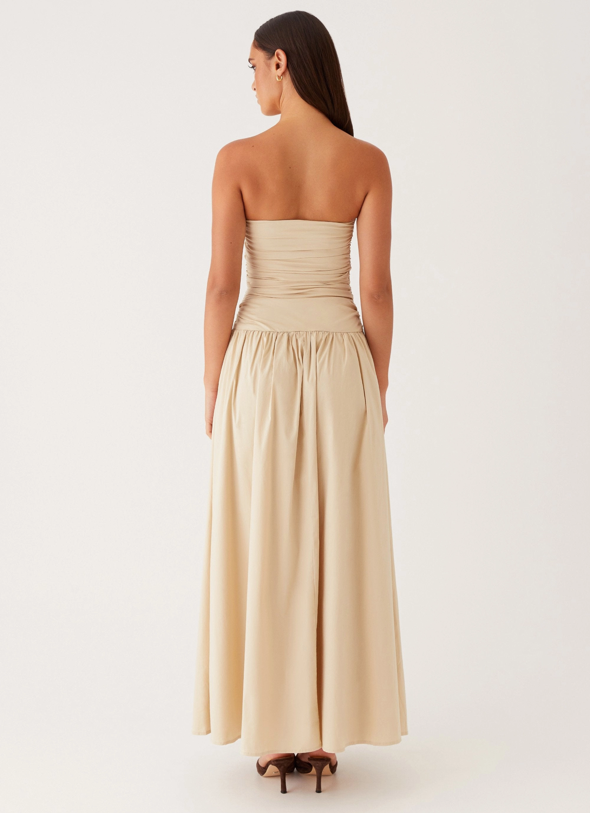 Carmel Maxi Dress - Ivory Casual chic dress Perfect Day-to-Night