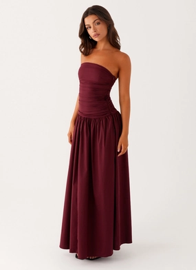 Carmel Maxi Dress - Mulberry Fast Chic