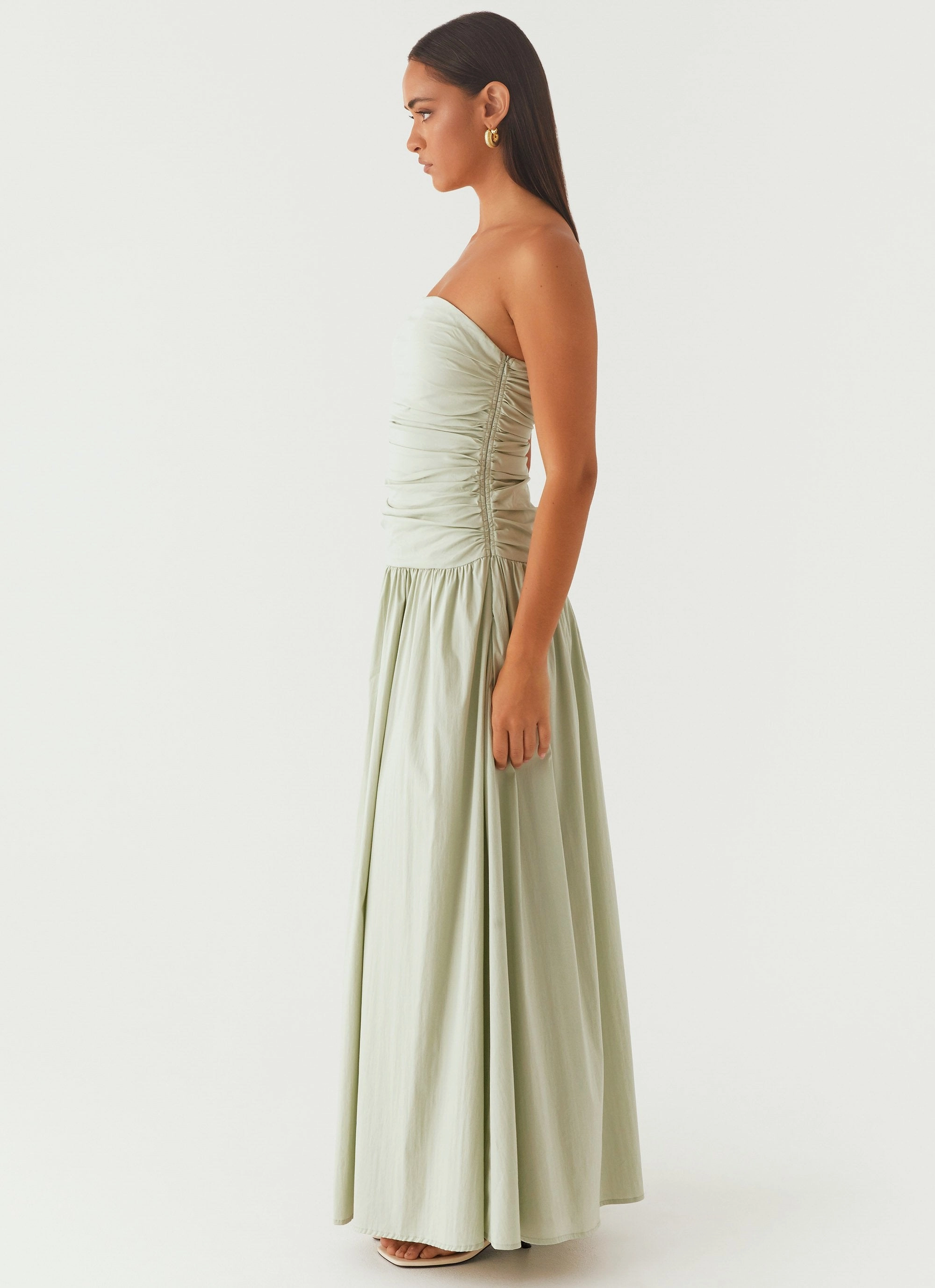 Carmel Maxi Dress - Sage Relax Feel
