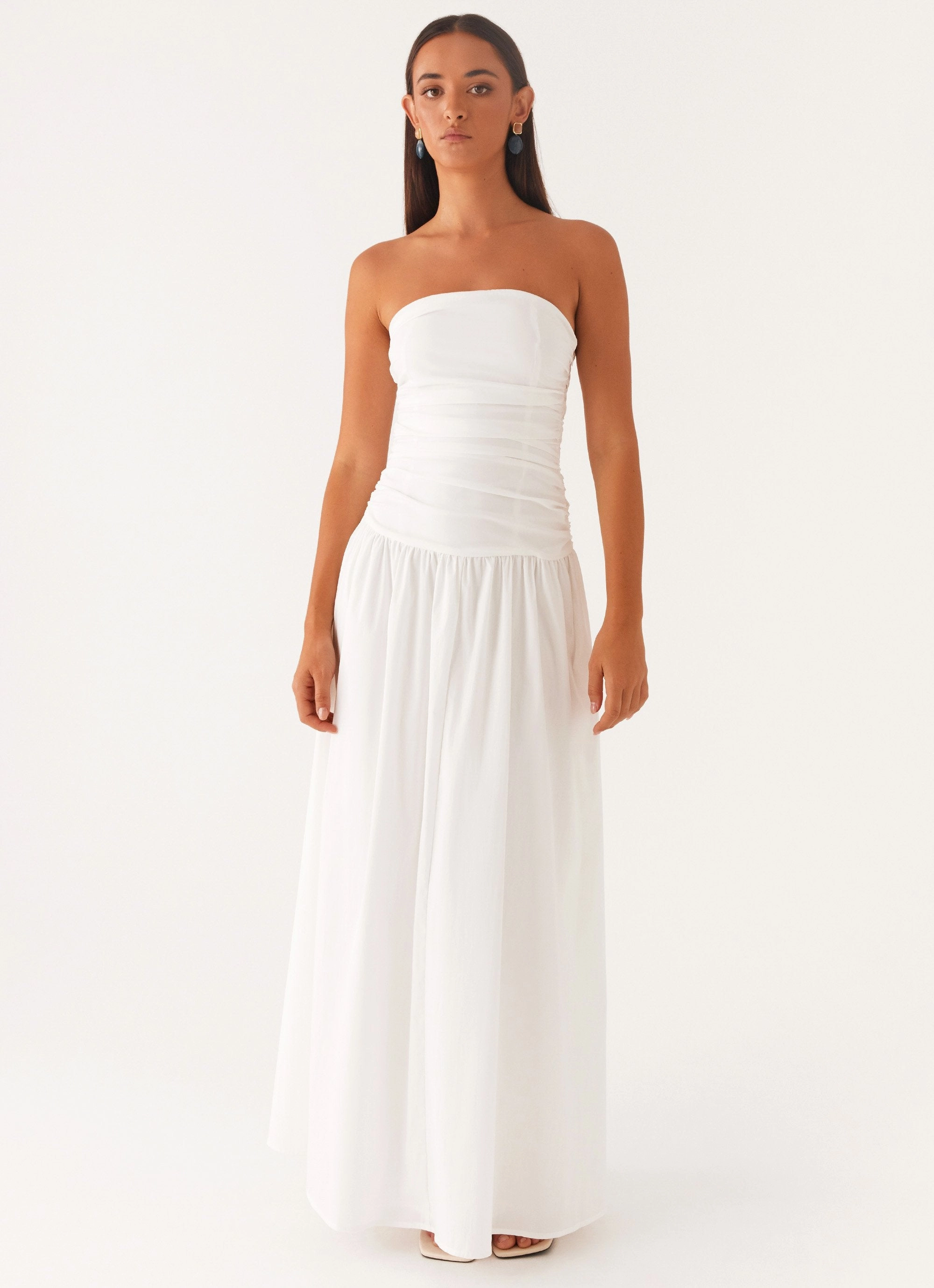 Carmel Maxi Dress - White Rooftop-Event