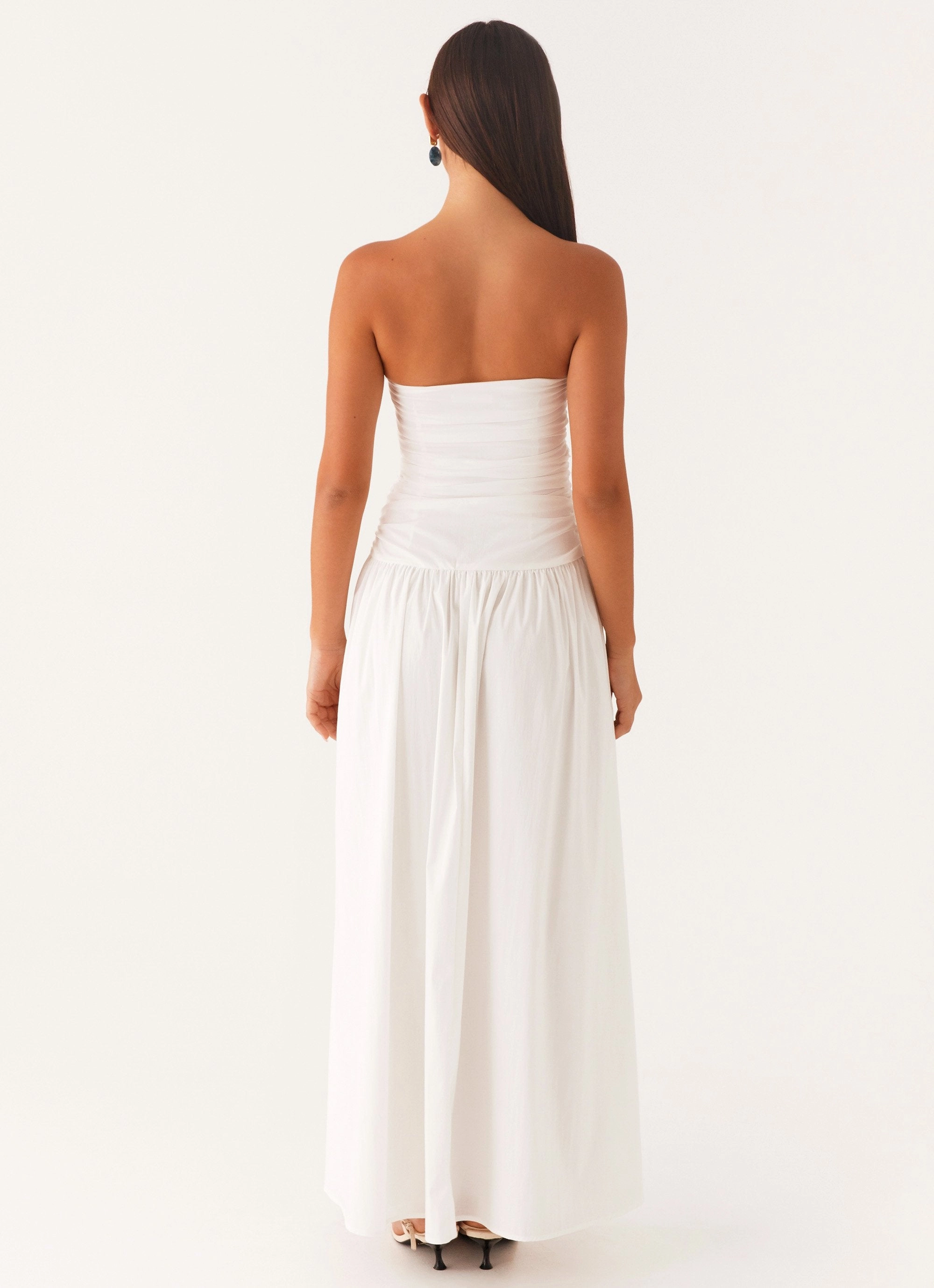 Carmel Maxi Dress - White Editor??s-Pick