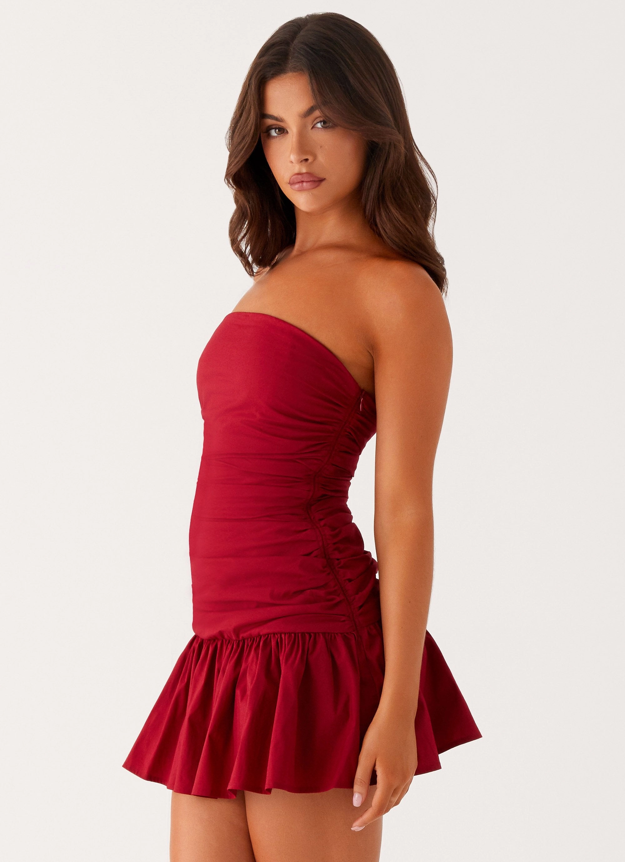 Carmel Mini Dress - Merlot Urban Spirit Style Blend