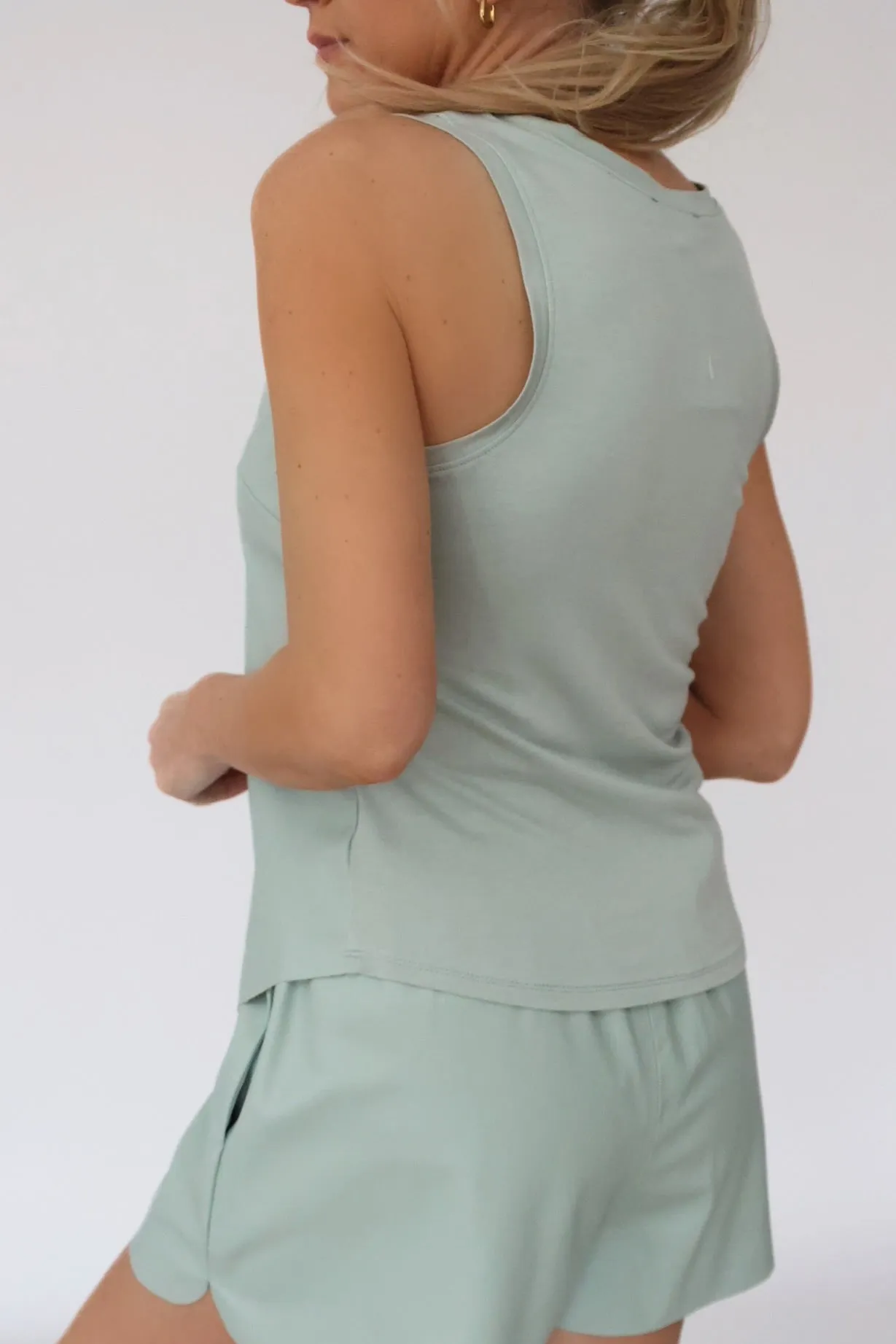 Quick Release Fasteners Summer Dress Carmela Vegan Leather Tank (FINAL SALE)