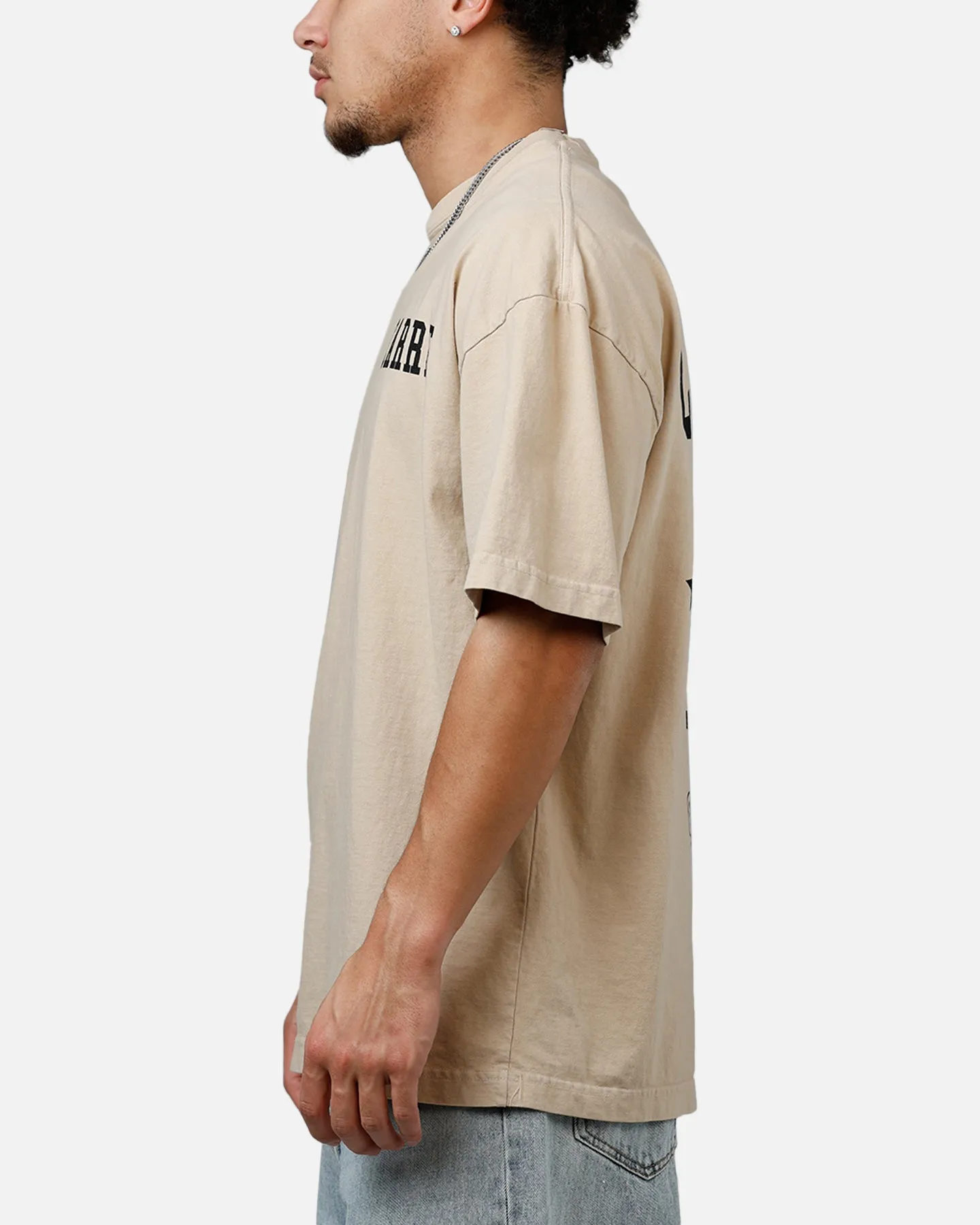 Carre Dice College T-Shirt Stone