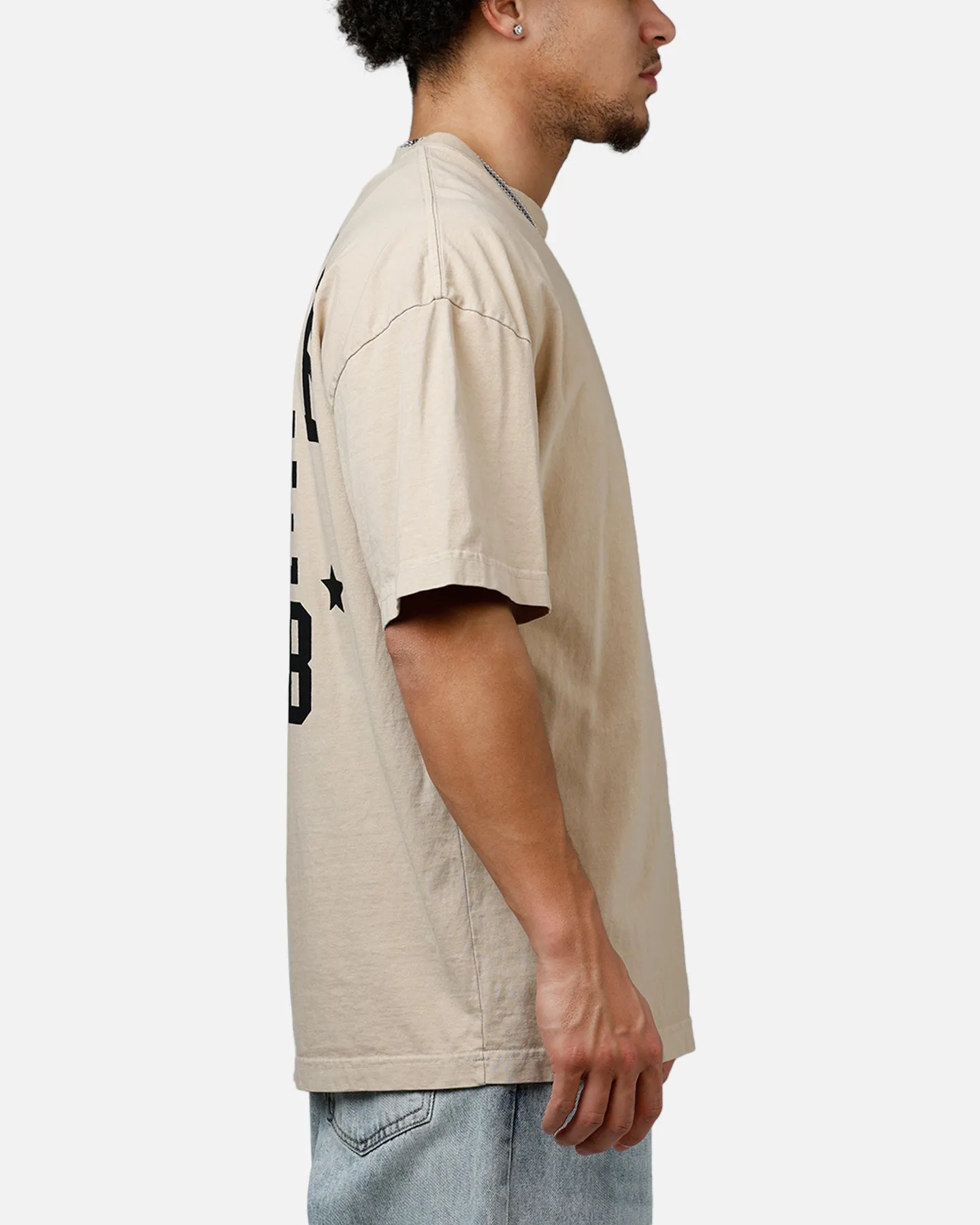 Carre Dice College T-Shirt Stone