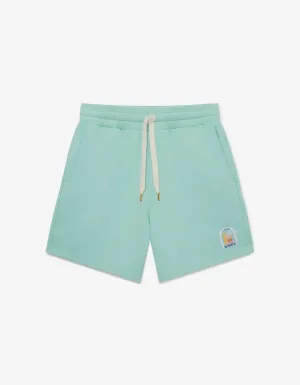 Casablanca Green L'Arc Coloré Sweatshort