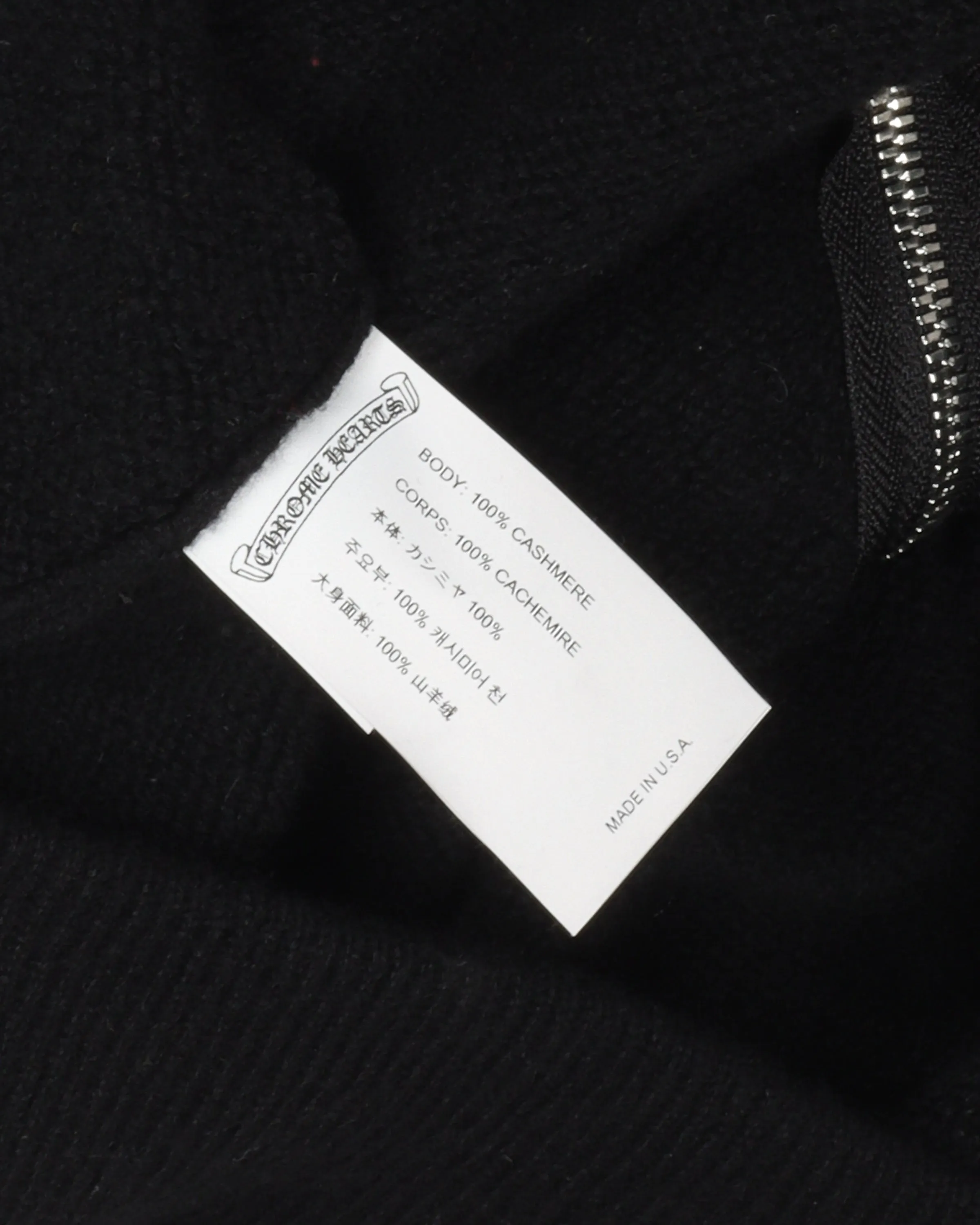Cashmere Zip Up Hoodies