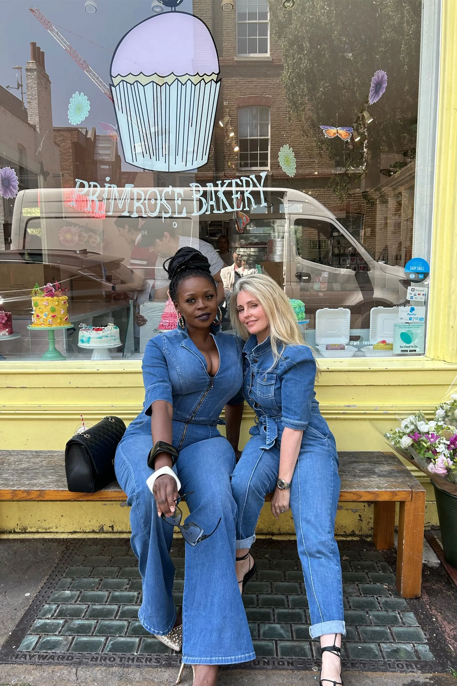 Cassandra The Flared Jumpsuit | Fawcett Blue [Blue Denim]
