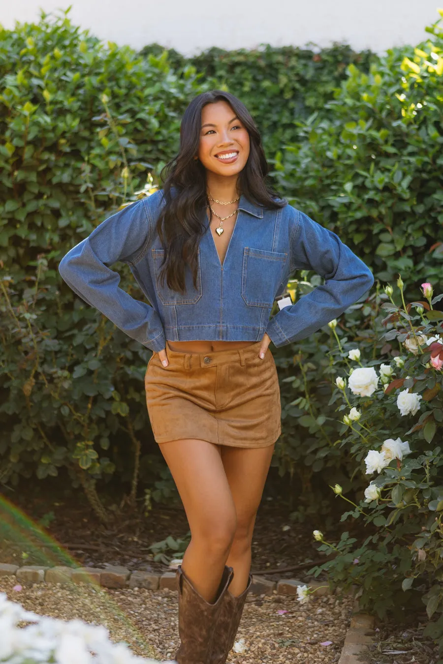 Circular Knit Technology Cassette Tapes and Crosswalks Top