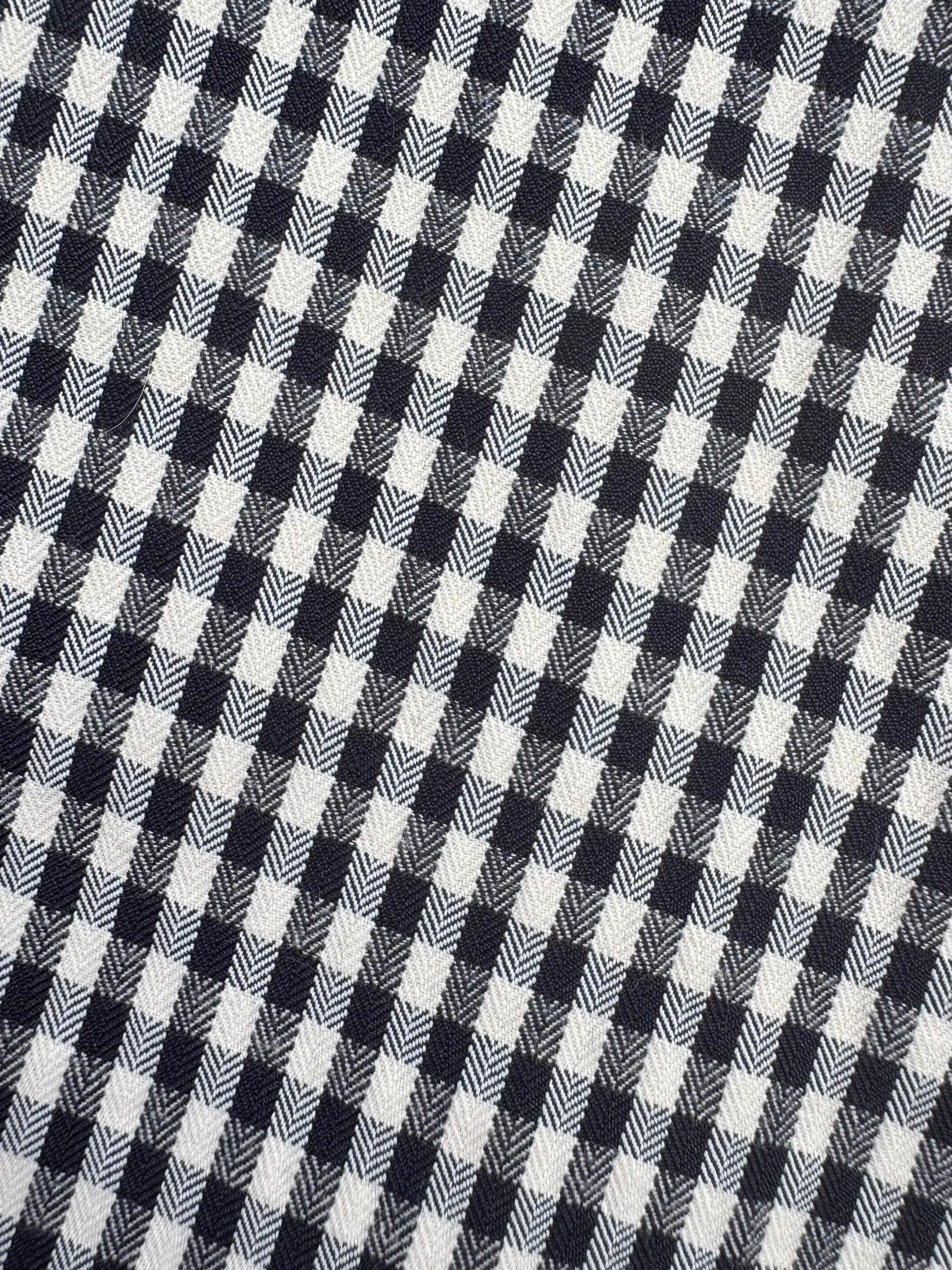 Basic Utility MASON'S DAUGHTER | Margot Short, Black & Ivory Gingham