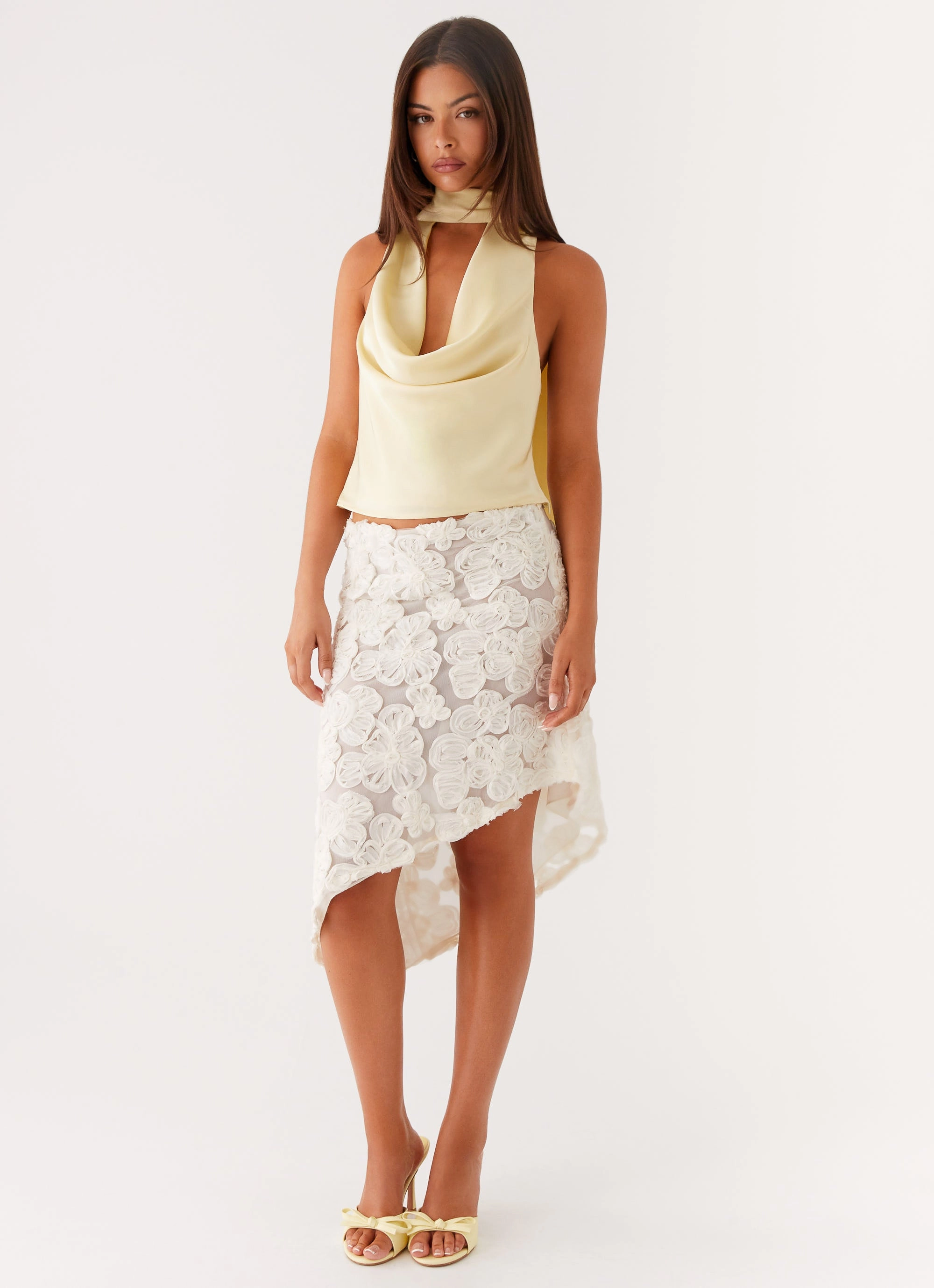 Catching Feelings Top - Yellow Tunic top Regular Fit