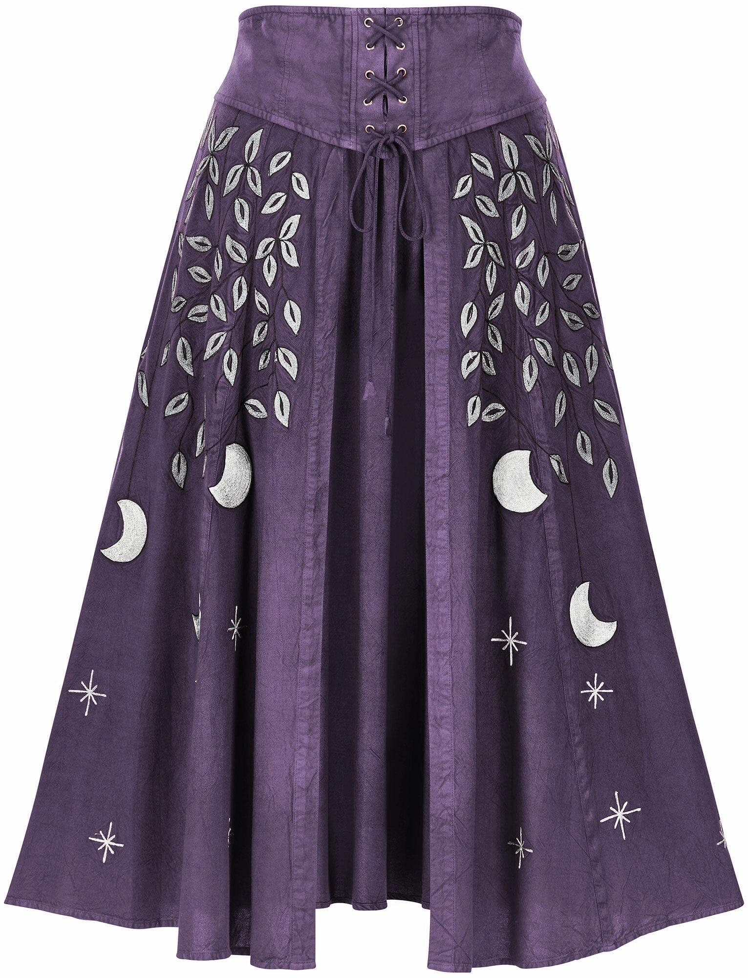 Fade Resistant Dye Comfortable Design Celestia Maxi Overskirt Limited Edition Midnight Lavender