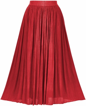 Sheer Look ConvertibleNeckline Celestia Petticoat Limited Edition Poppy Red
