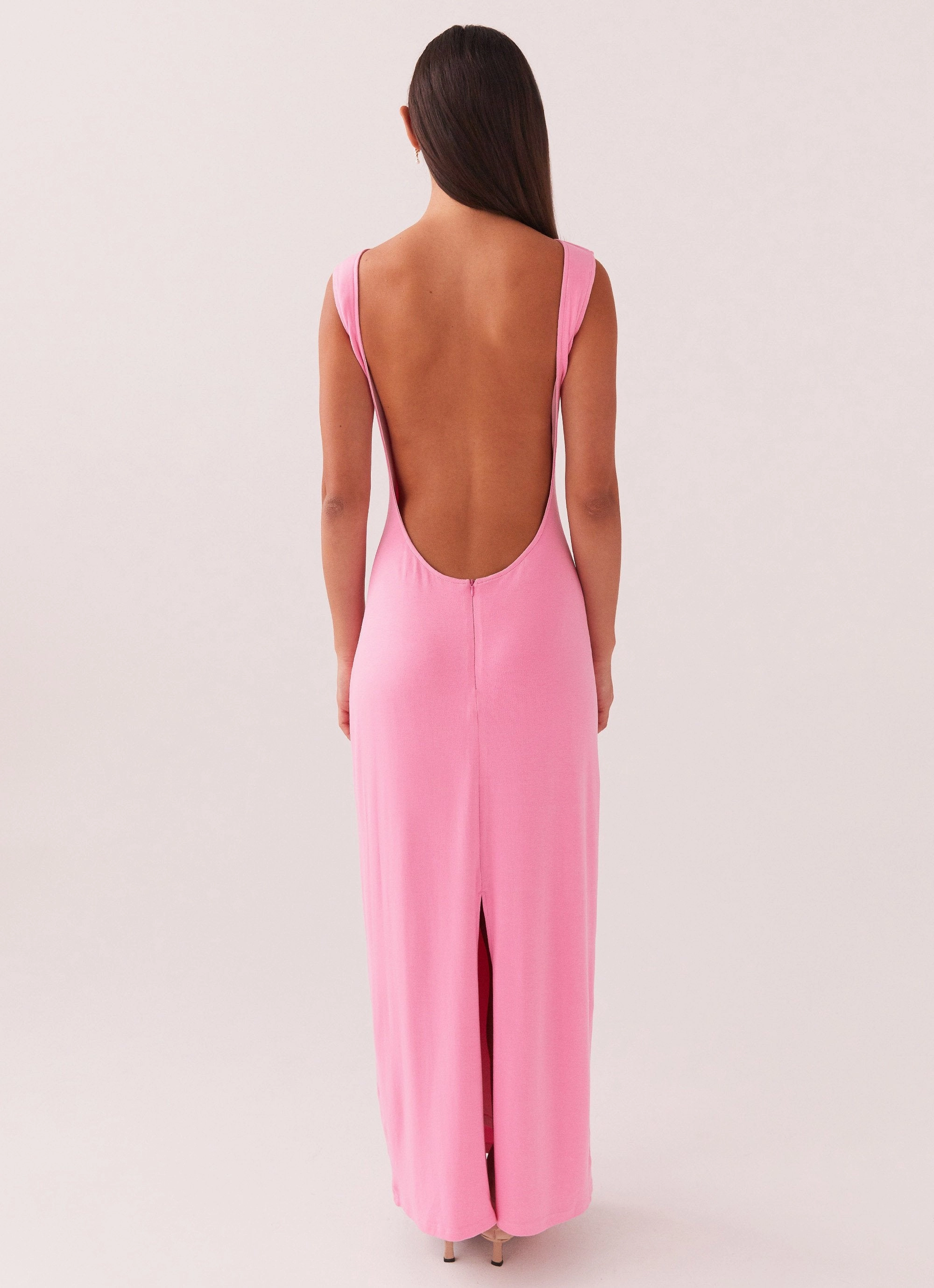 Celina Maxi Dress - Pink Relaxed Style