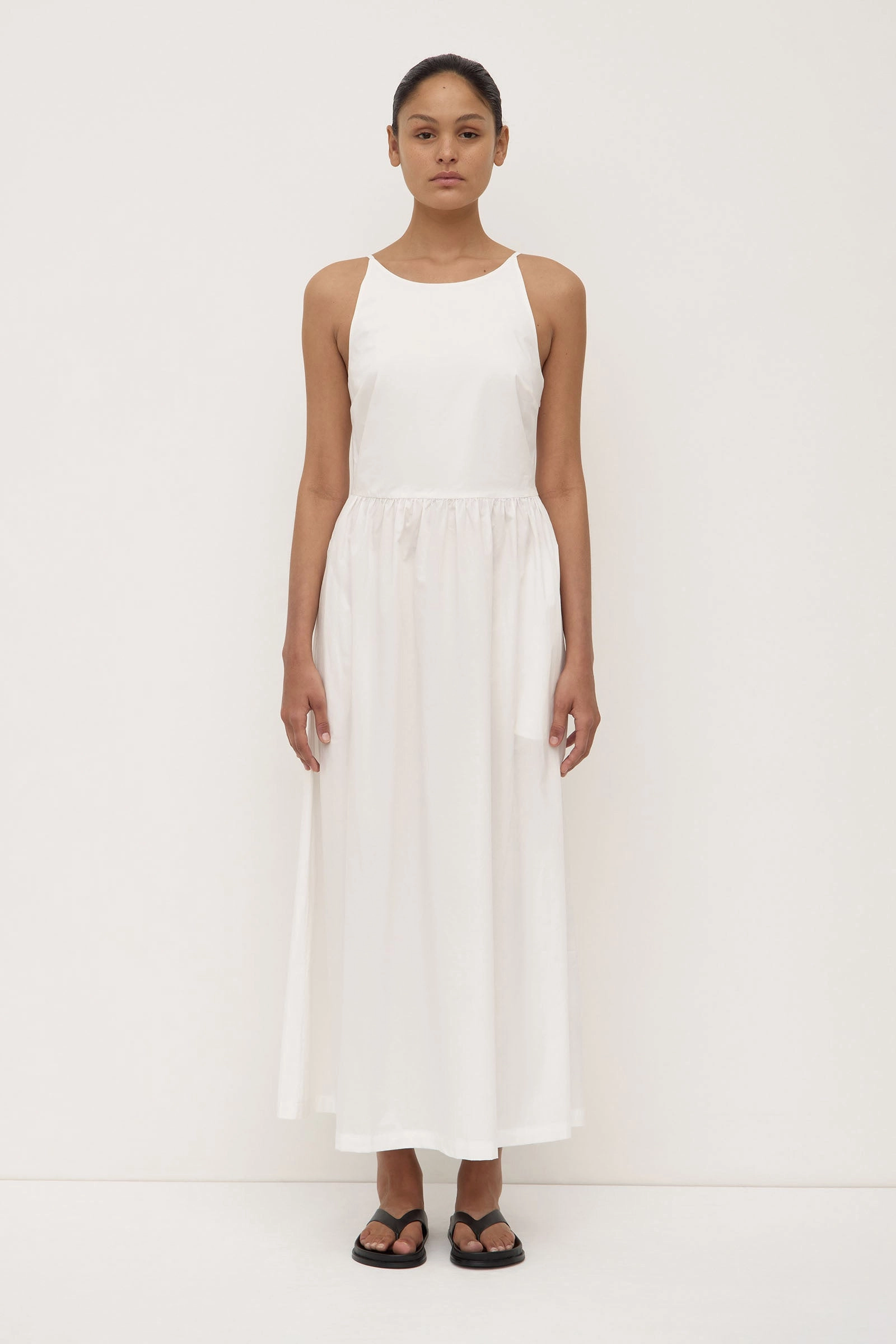 Posie Midi Dress Shore Time Lunch Date