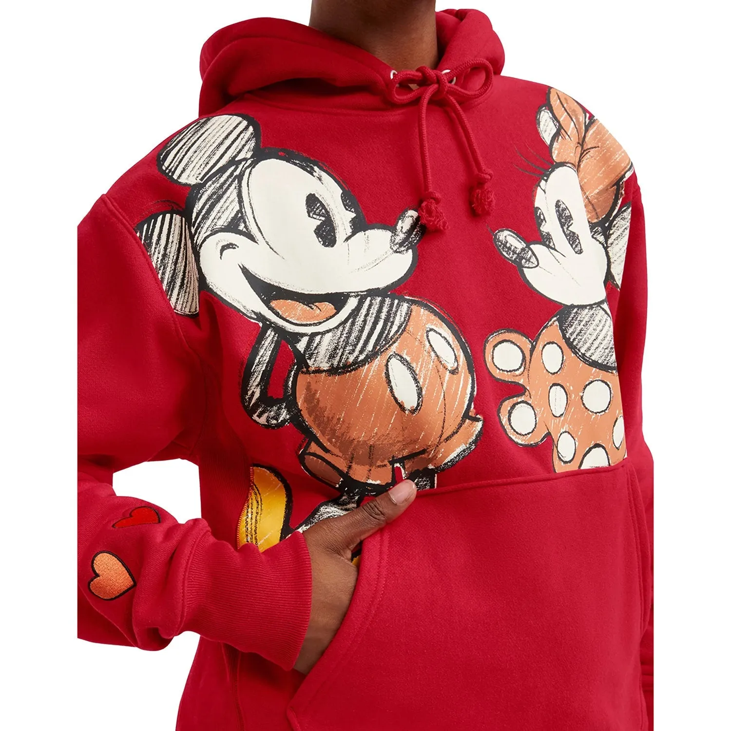 Champion Disney Mickey & Friends Reverse Weave Women's Hoodie Scarlet