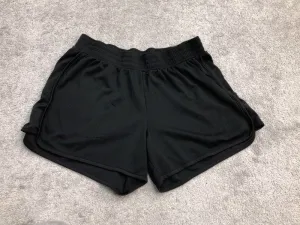 Champion Shorts Womens Large Black Athletic Shorts 99099-AWZ Running Jogging