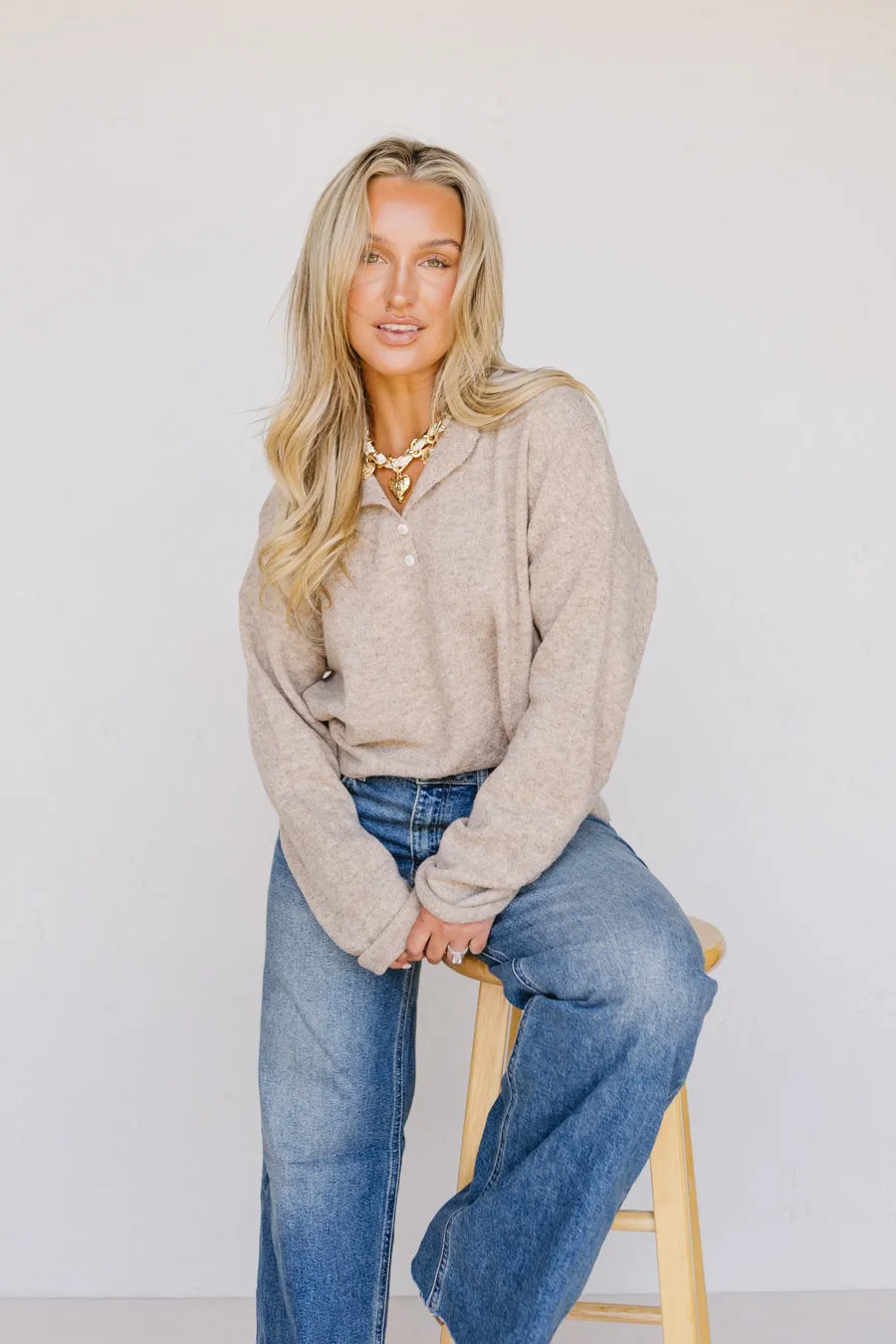 Chapter One Sweater Essential Comfort Light Flex