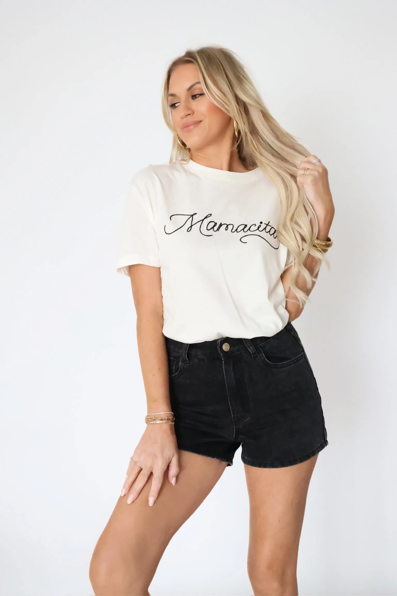 Charli Denim Shorts Functional fashion wear