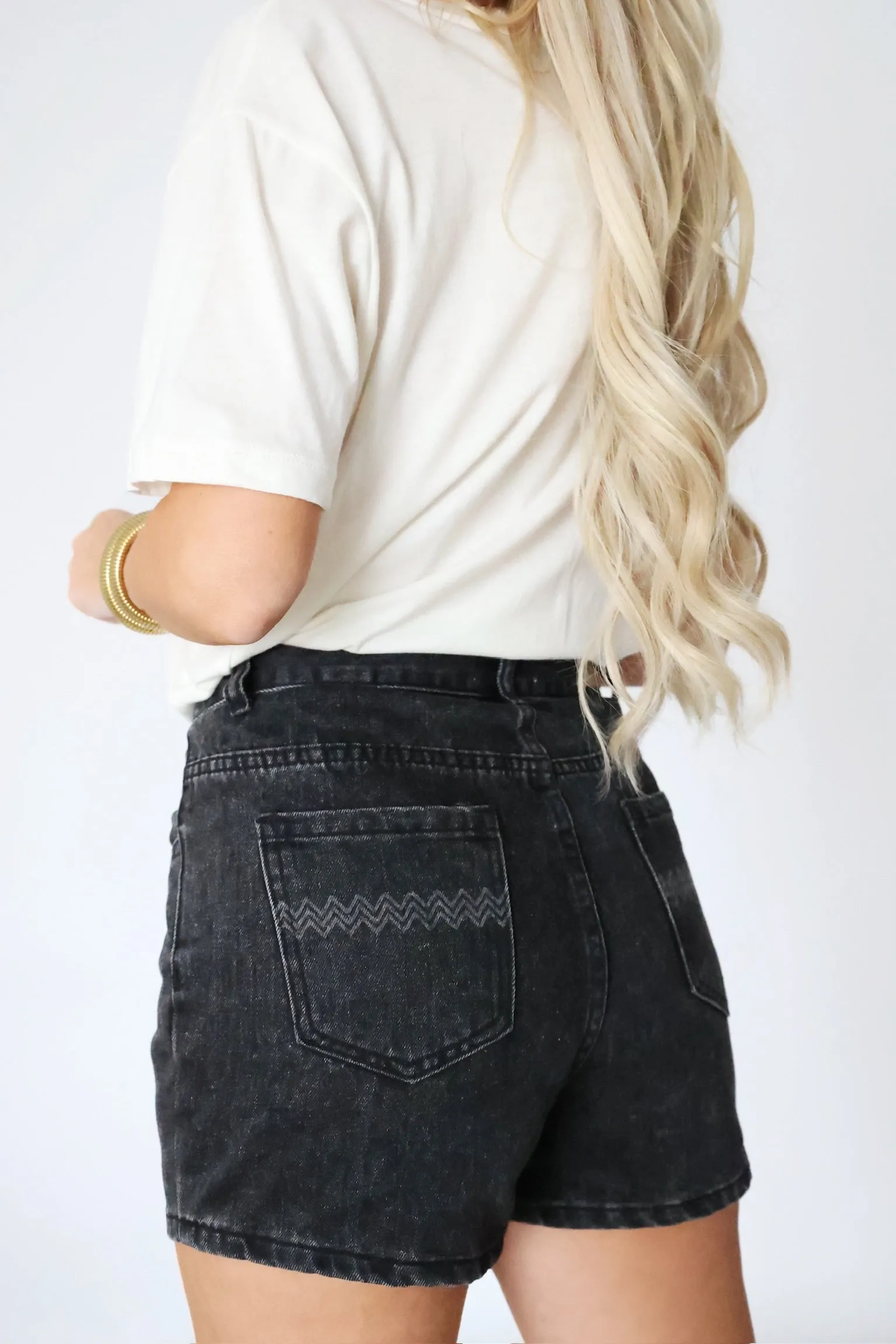 Charli Denim Shorts Easy Layer