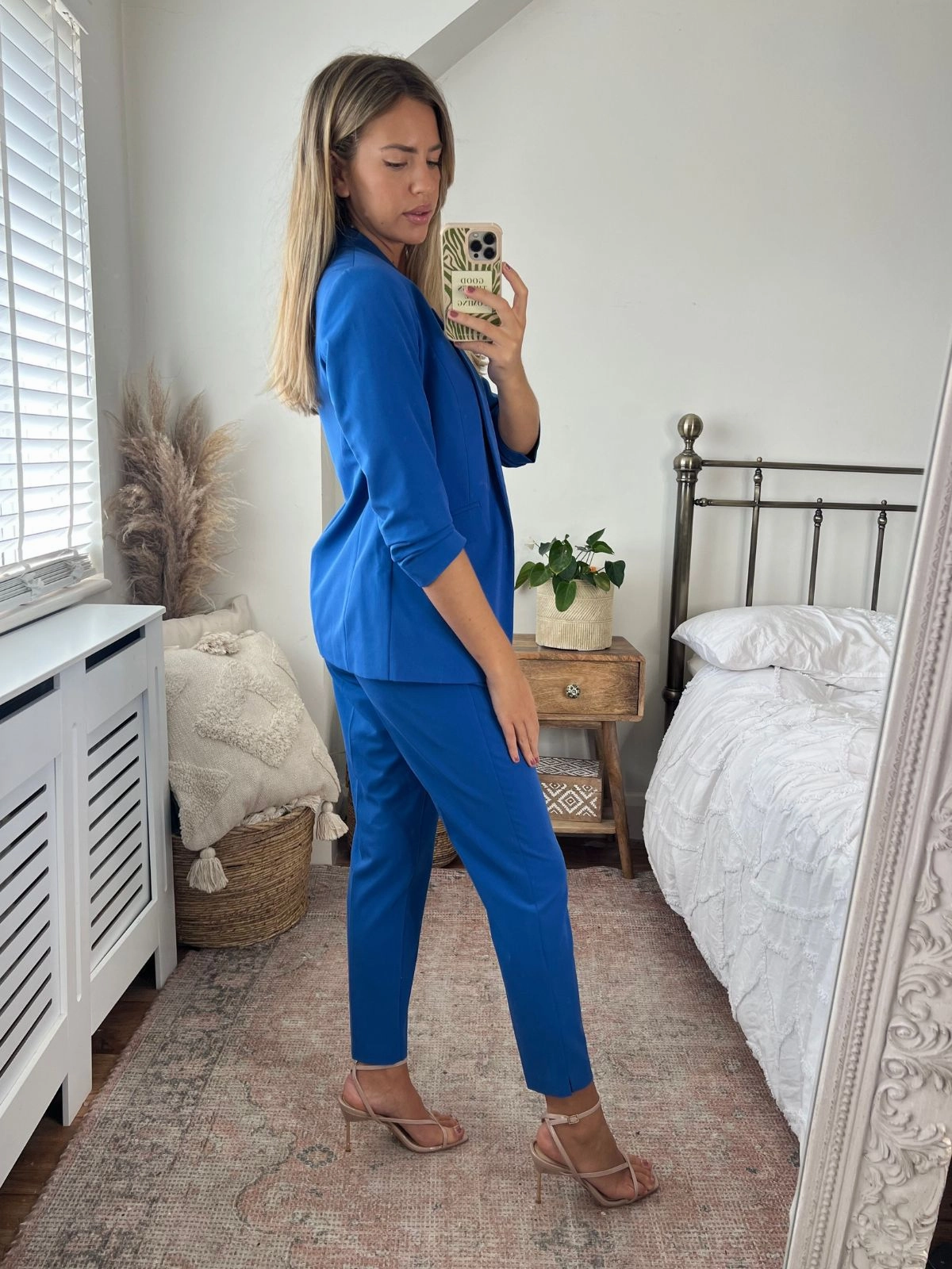 Sleek lines Charli Suit Trousers / Cobalt Blue