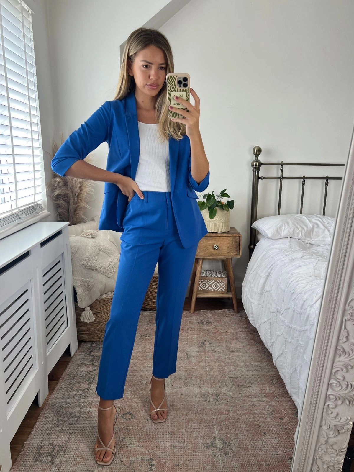 Charli Suit Trousers / Cobalt Blue Flexibility Built-In Active Motion