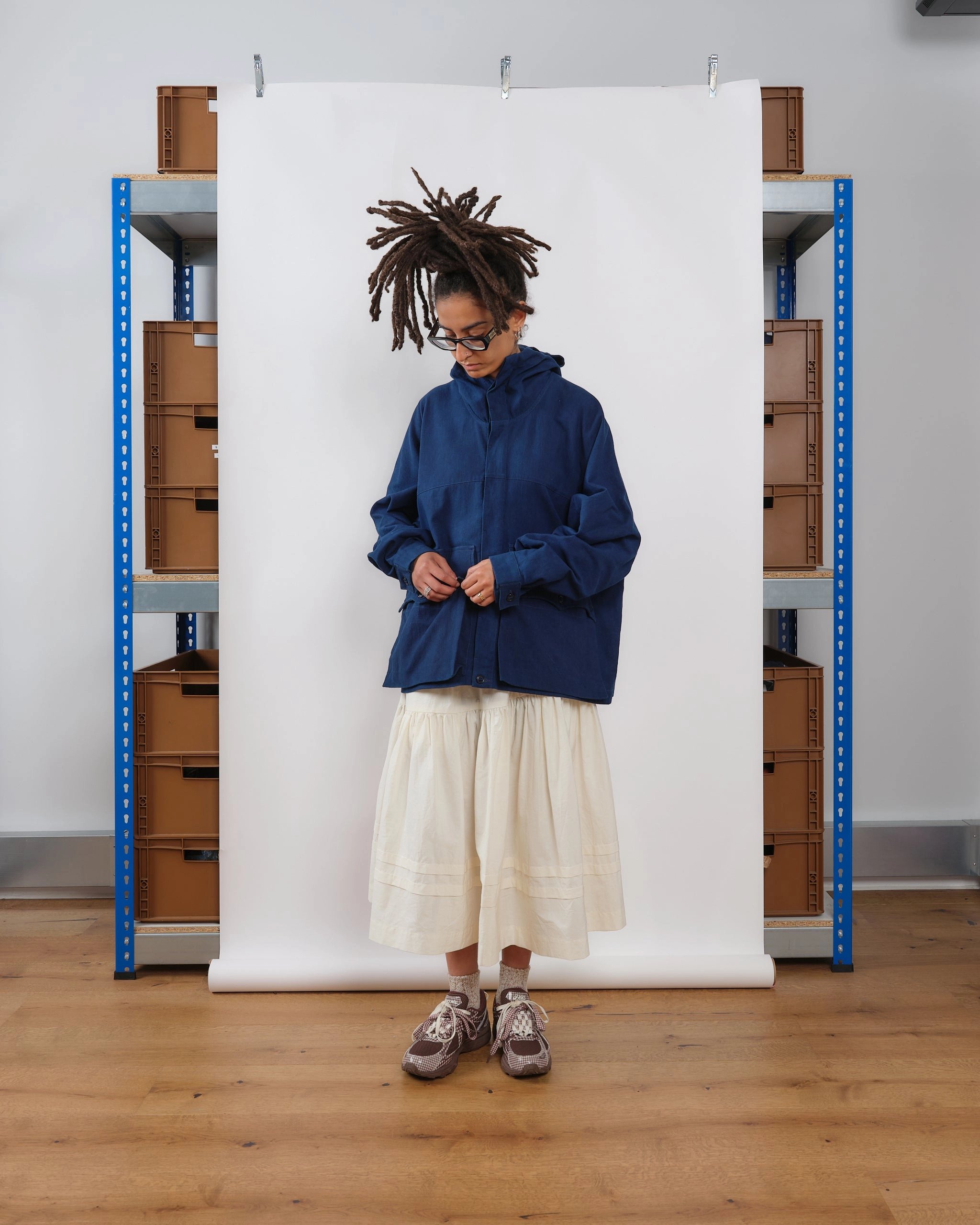 button detail Timeless Line Research Jacket - R.T.S. CO-64