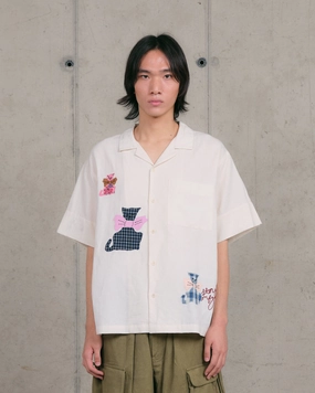 Greetings Shirt SS - Ecru Tales sweet moment